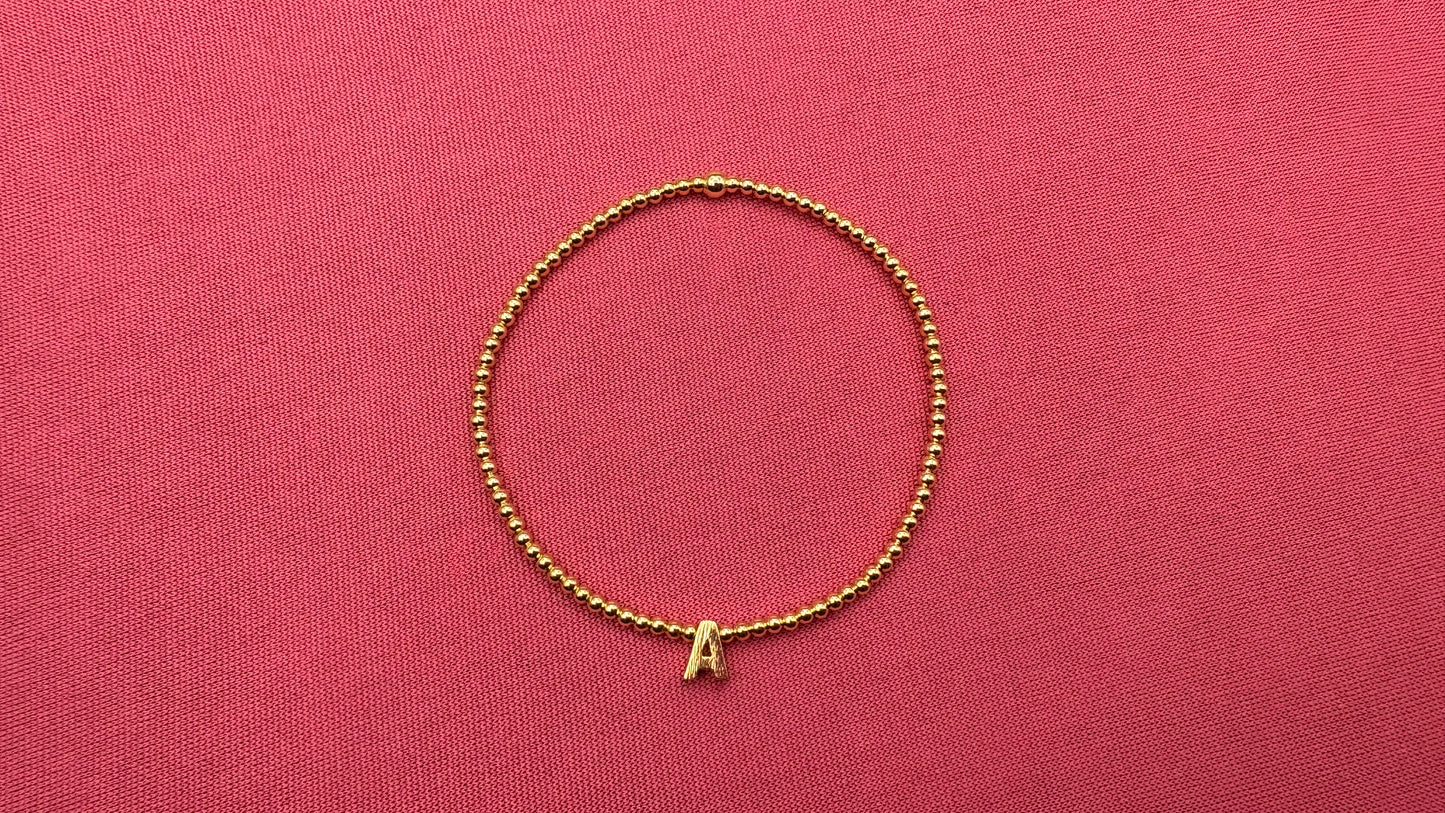 Initial Bracelet ball