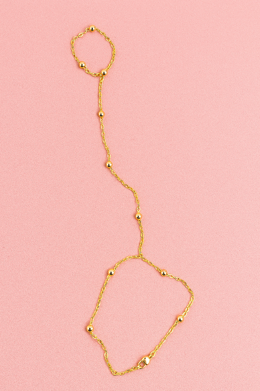 hand chain 14k gold filled